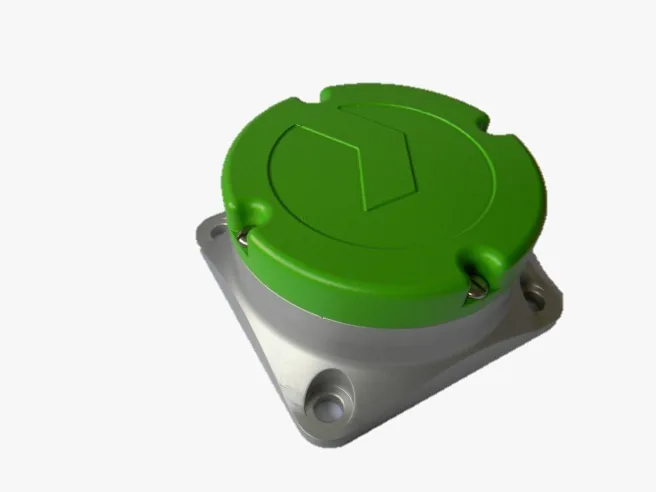 Capteur vibratoire LoRaWAN AirNodes, boîtier vert